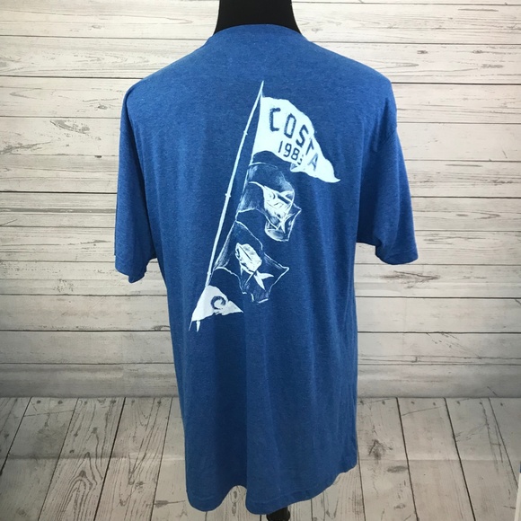 Costa Other - NEW Costa Outrigger Mens Royal Blue T-Shirt